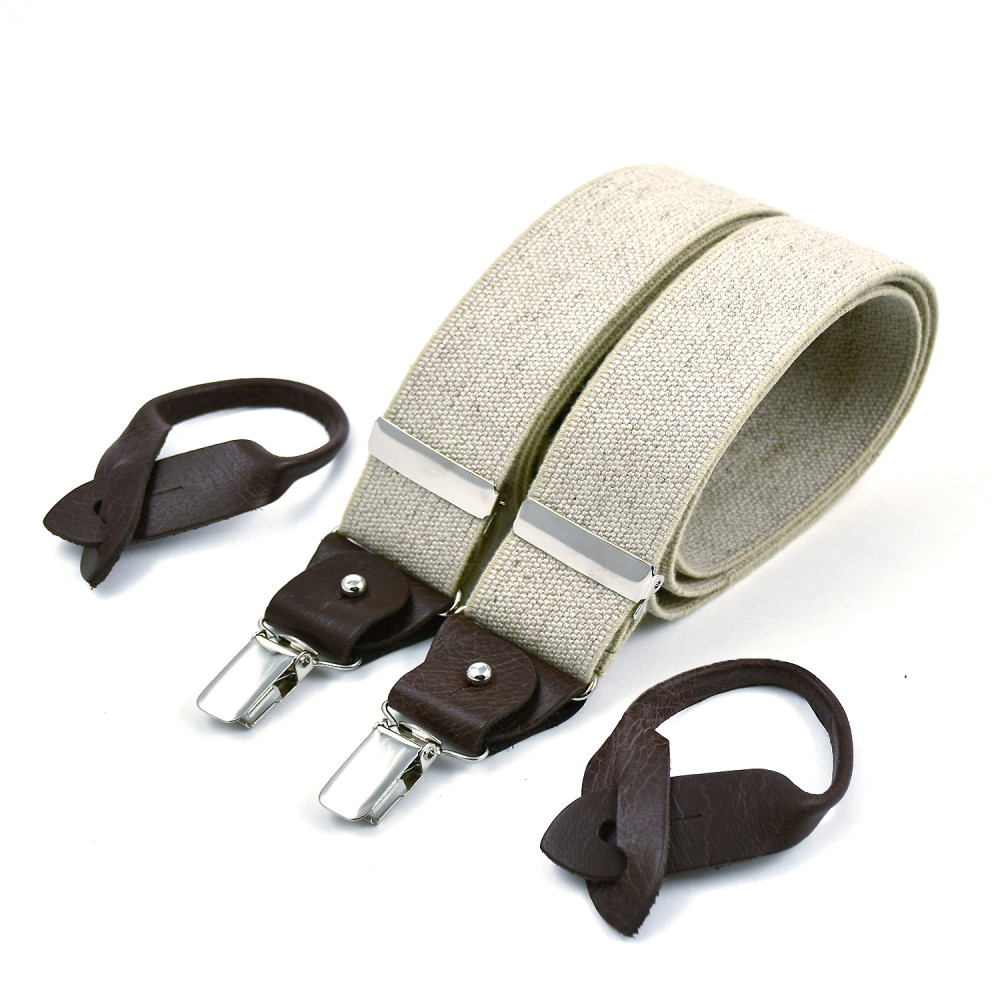 Accessories Belts & Braces Suspenders antique mens suspenders RARE 1940/50'S ARISTOCRAT Mens Off White Suspenders Braces New in Package  5/8" Wide~ antique mens braces 