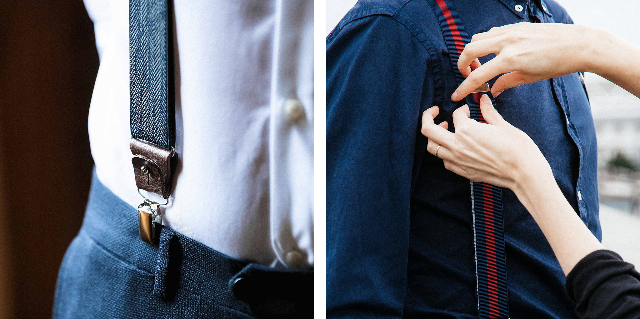 Braces or suspenders, the alternative to using a belt on your trousers!